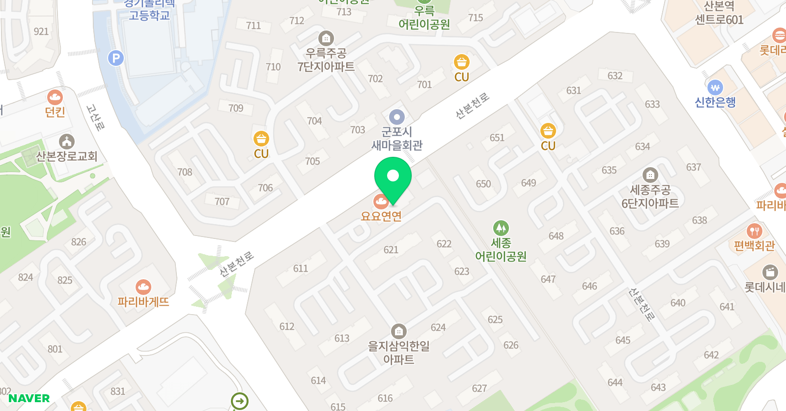 라움 음악학원 위치