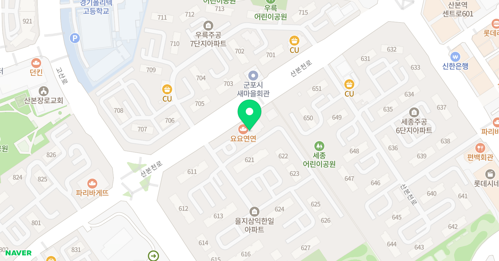 등대지기 태권도장 위치