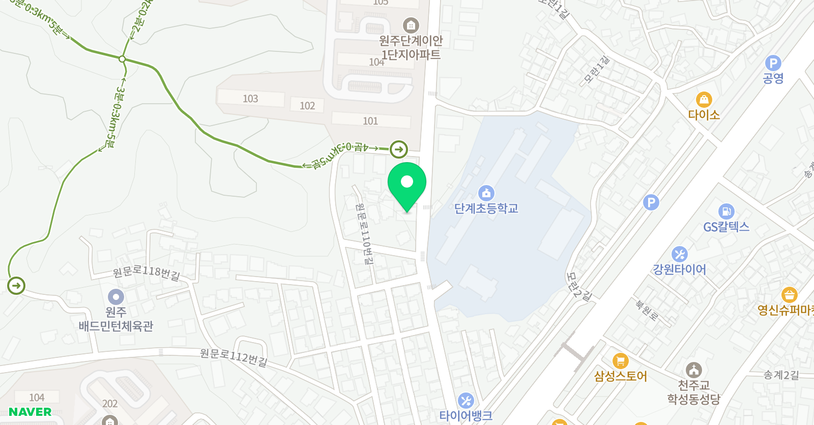 기탄사고력교실 생각꿈틀 학원 위치