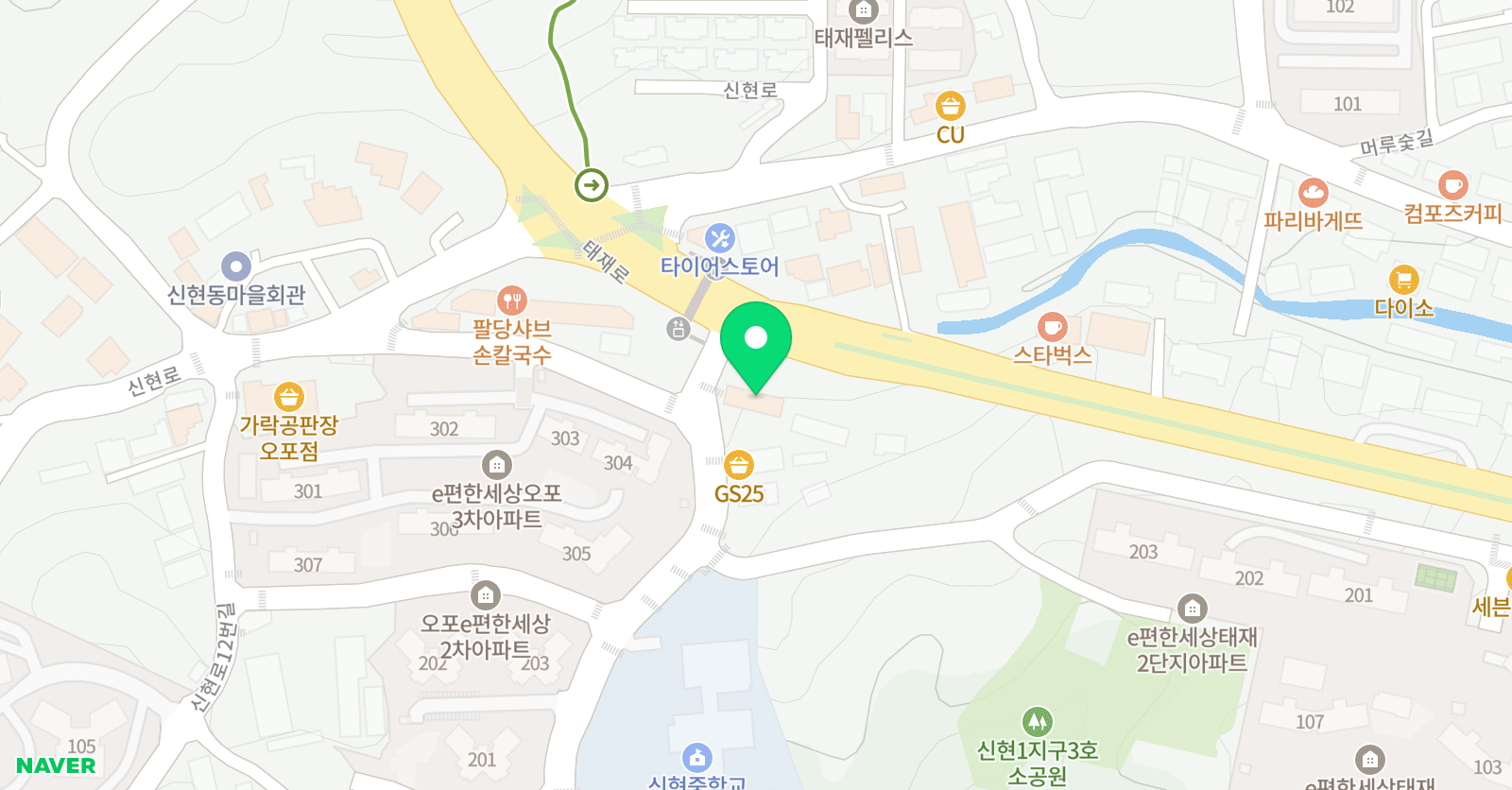 DK GLOBAL 태권도장 위치