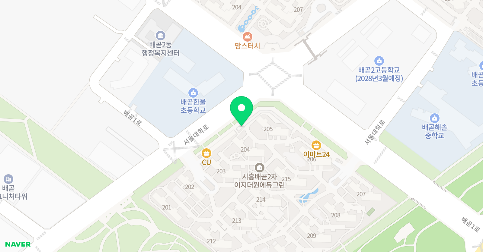 색을담아 미술교습소 위치