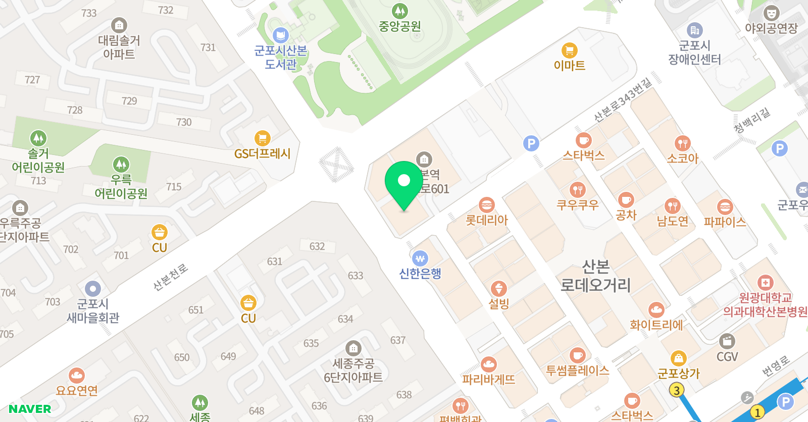 잠수함속토끼 미술학원 위치
