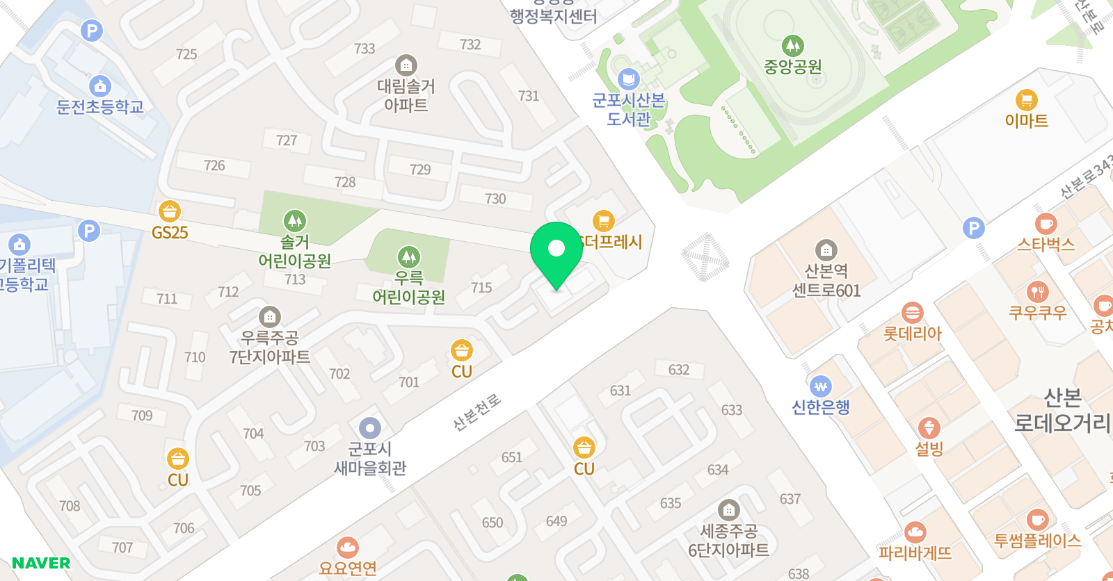 제인 영어교습소 위치