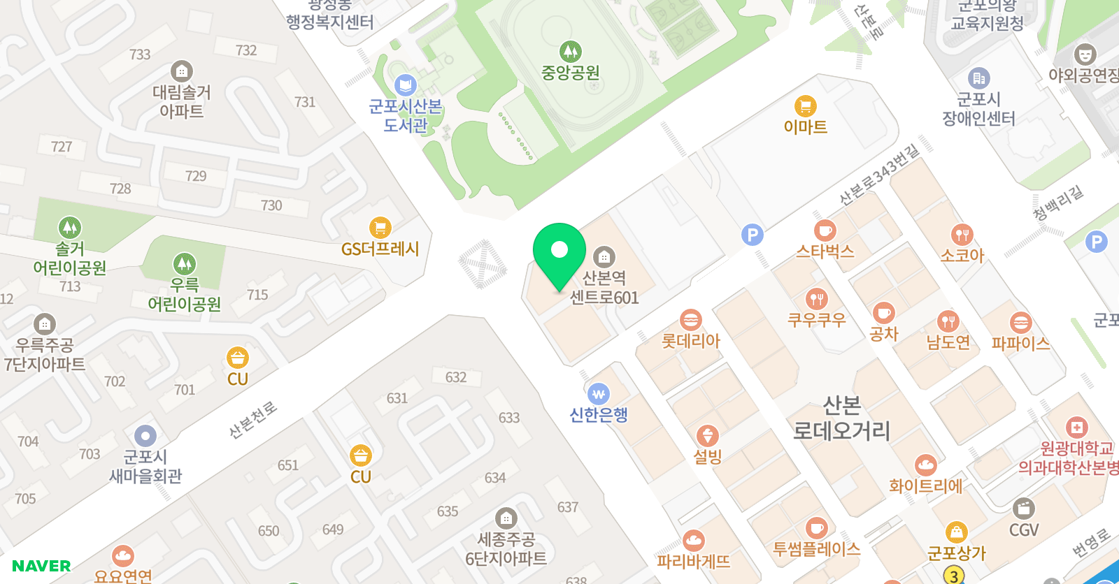 통하는수학 위치