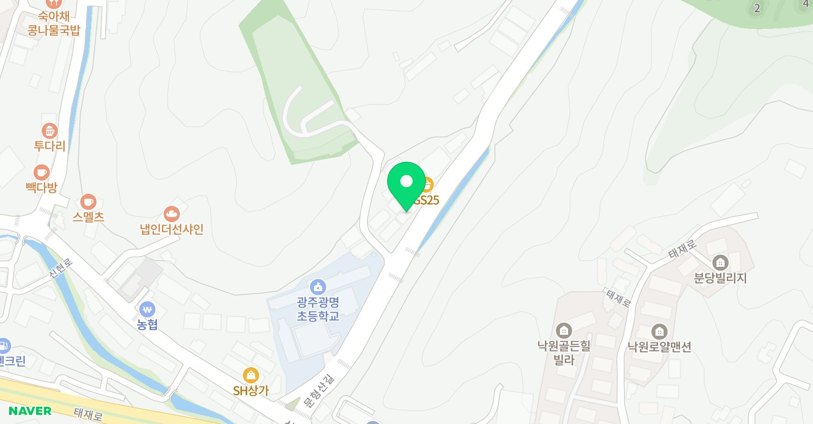 스마트브레인아카데미 학원 위치