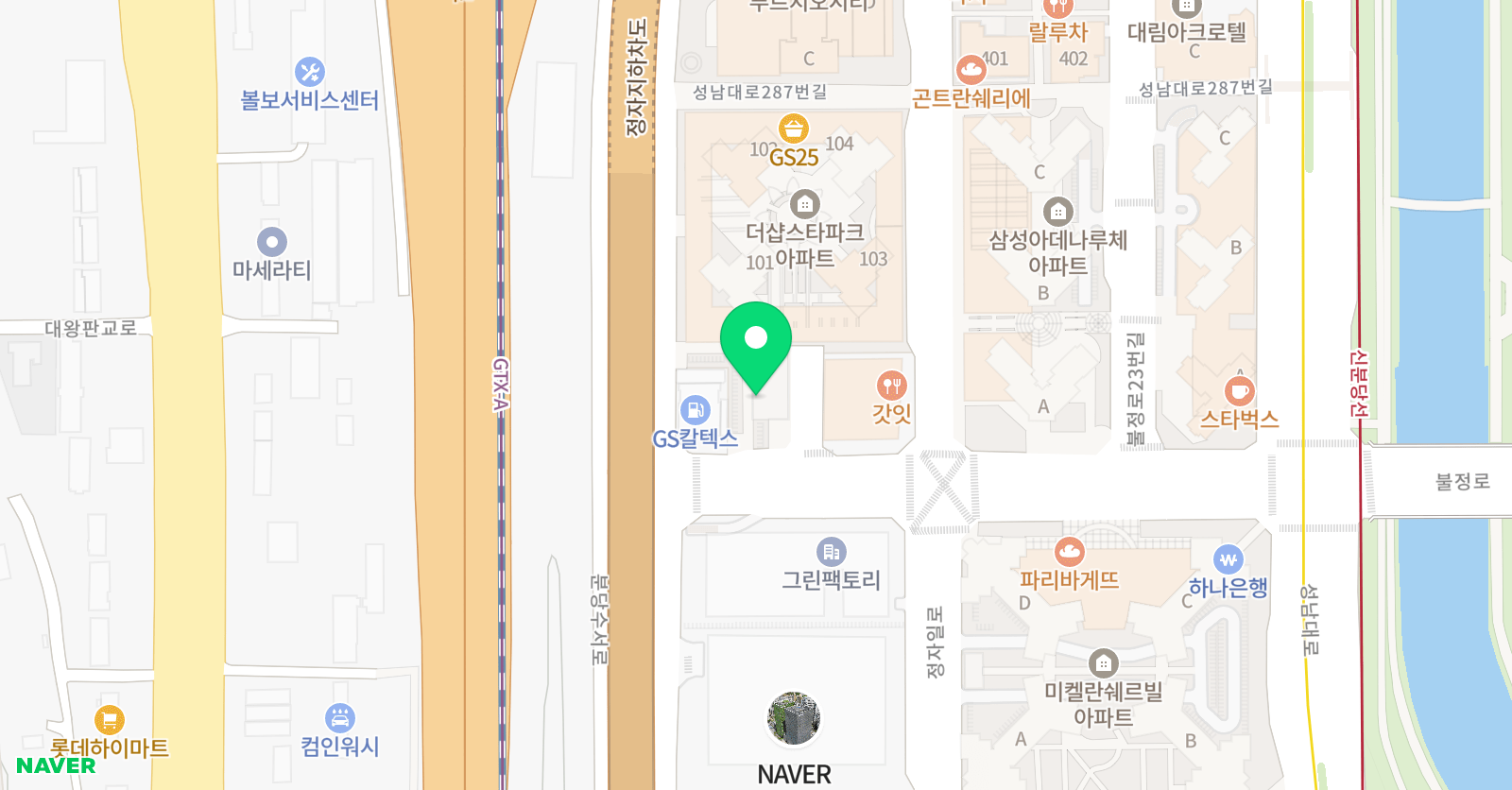현댄스스튜디오 위치