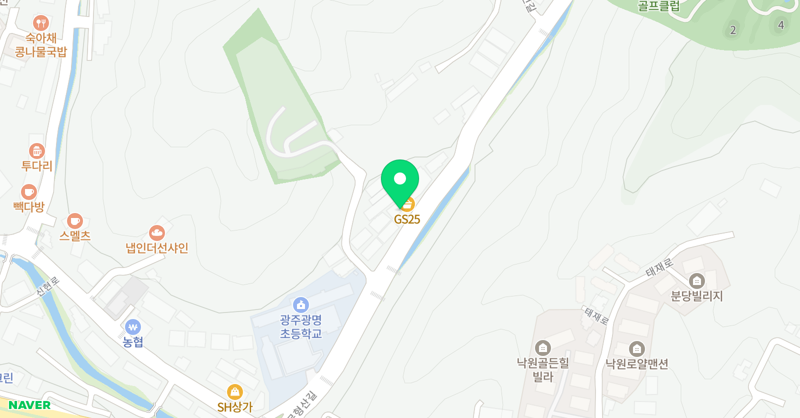 뮤엠 영어 광명초점 위치