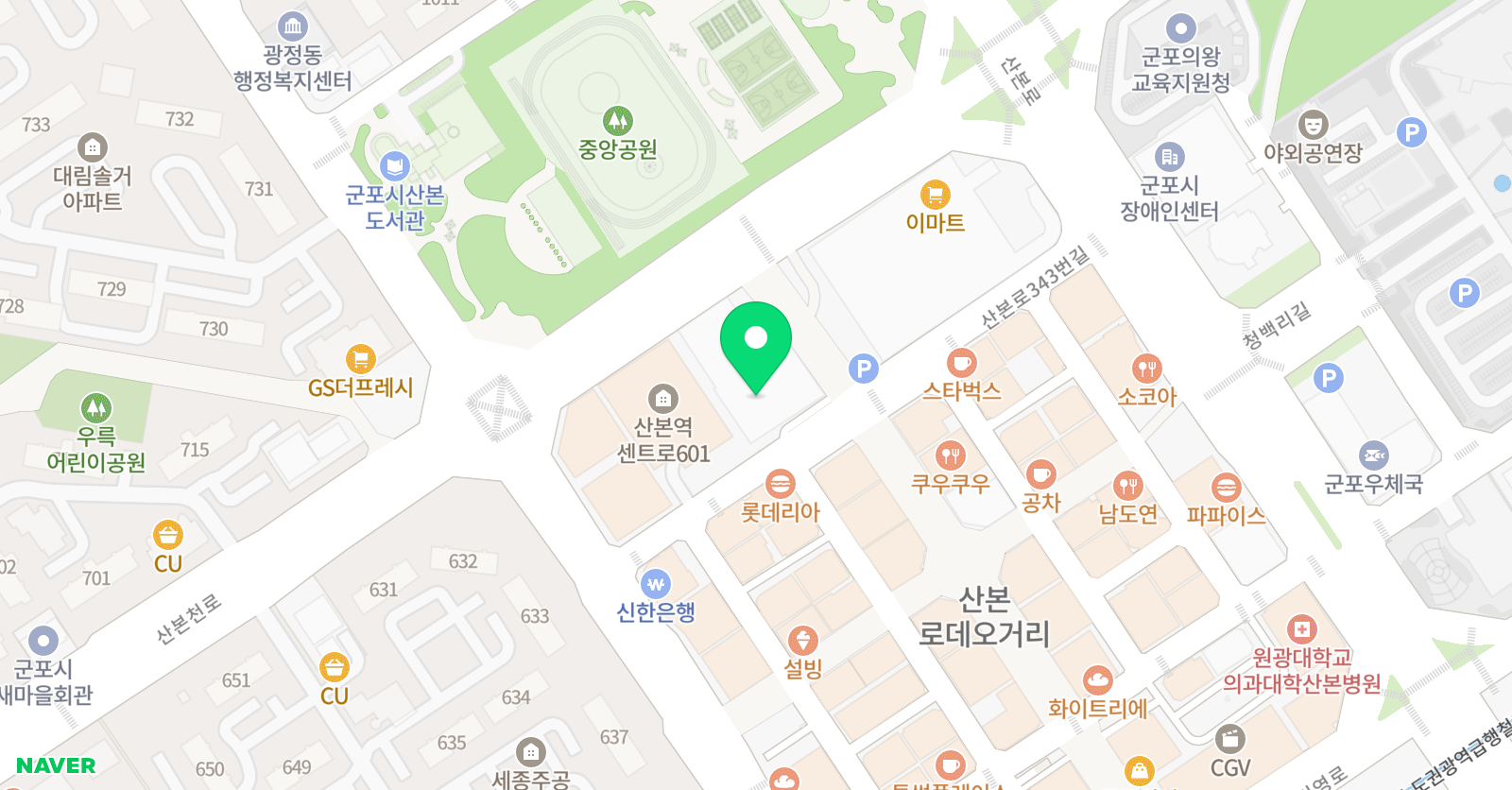 제이앤 발레학원 위치