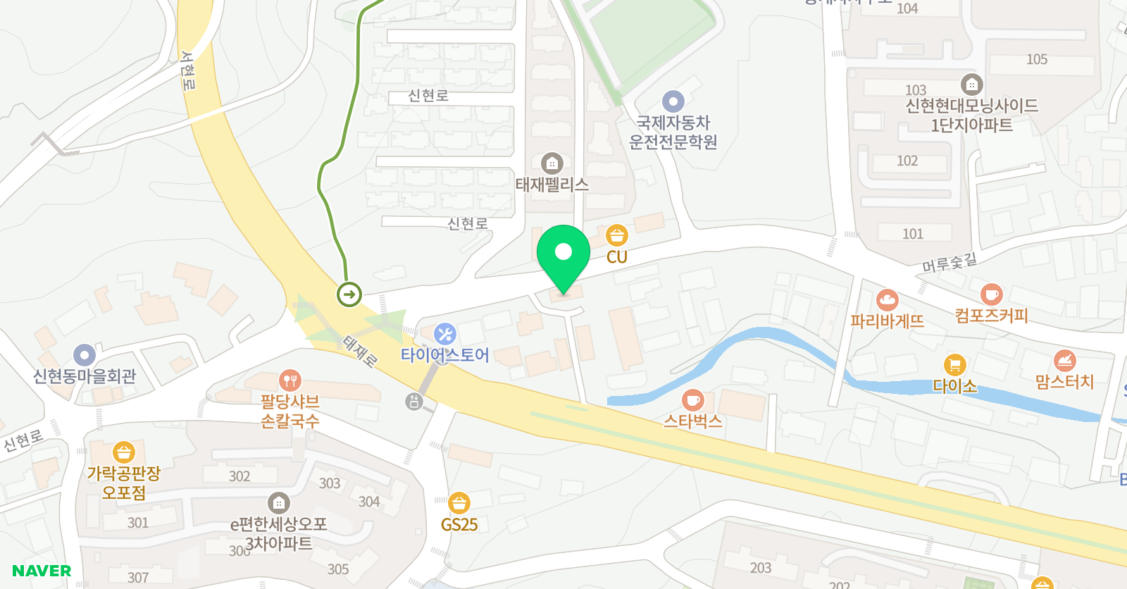 엠투이 학원 위치