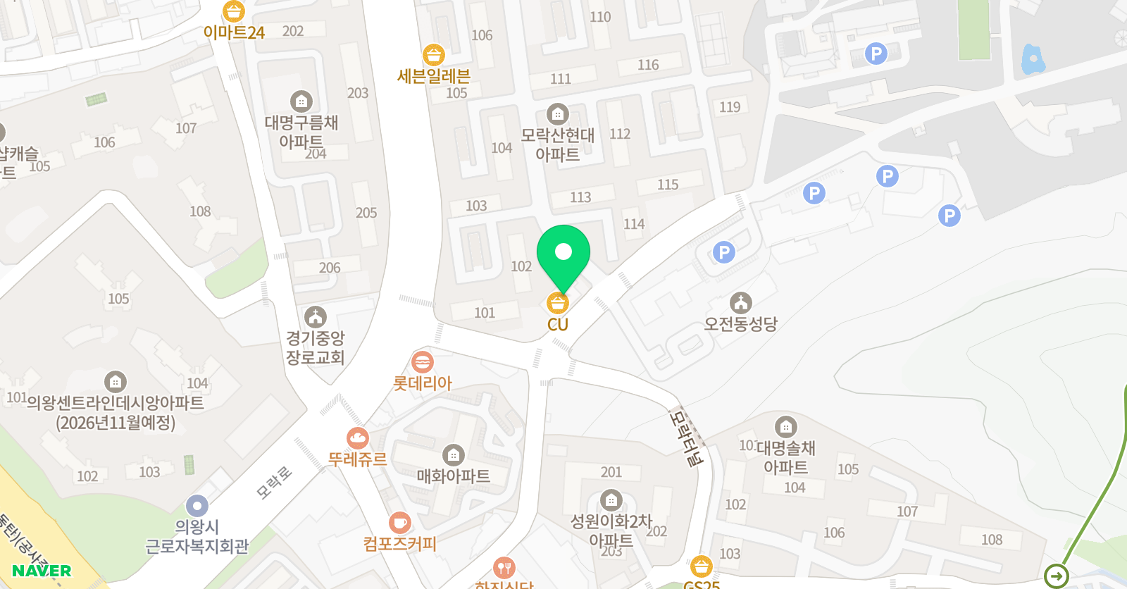 석사파워점핑태권도장 위치