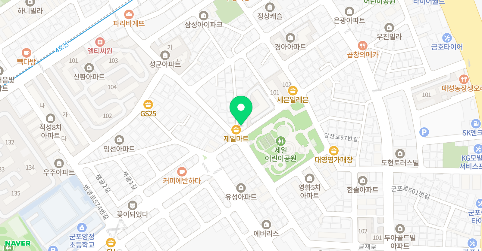 경희대석사선무 태권도 위치