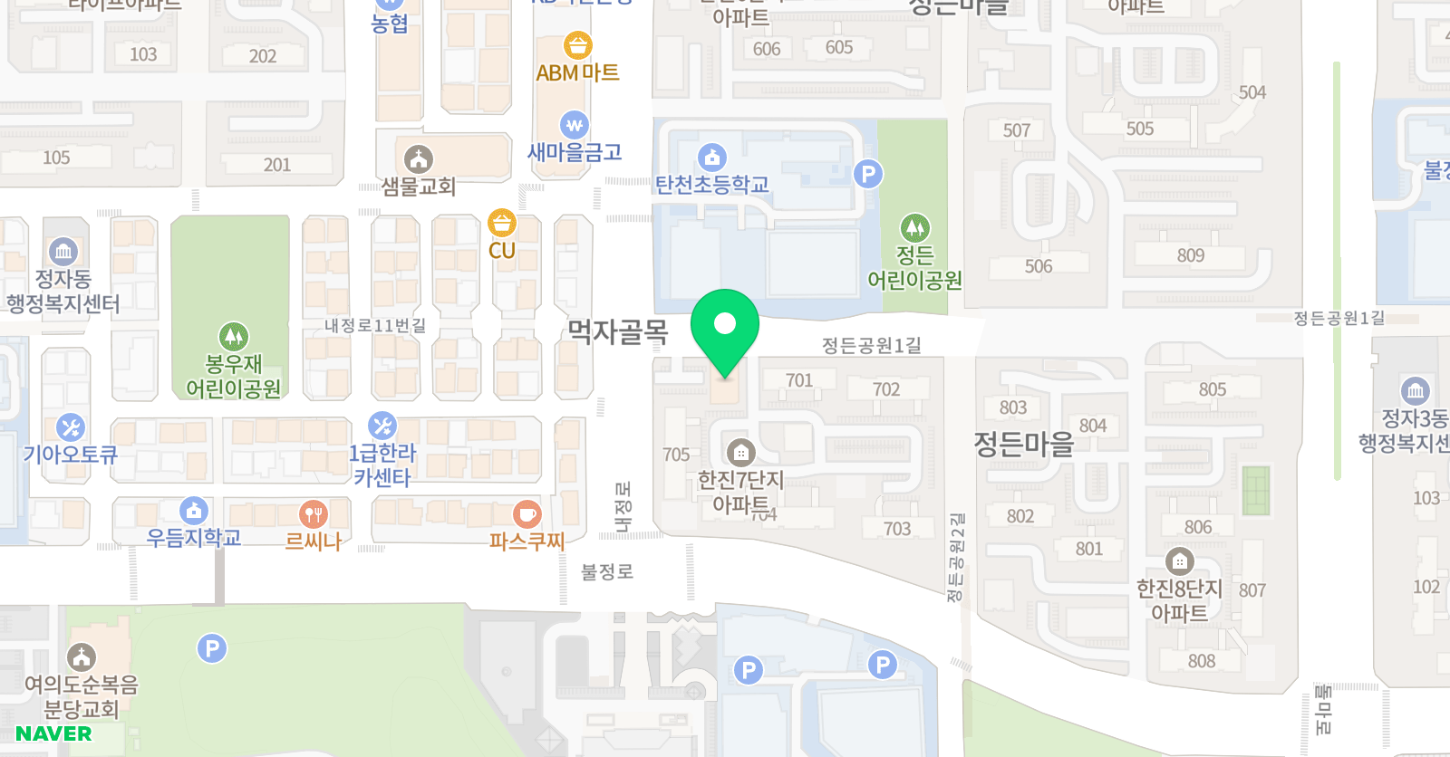 라움 음악학원 위치