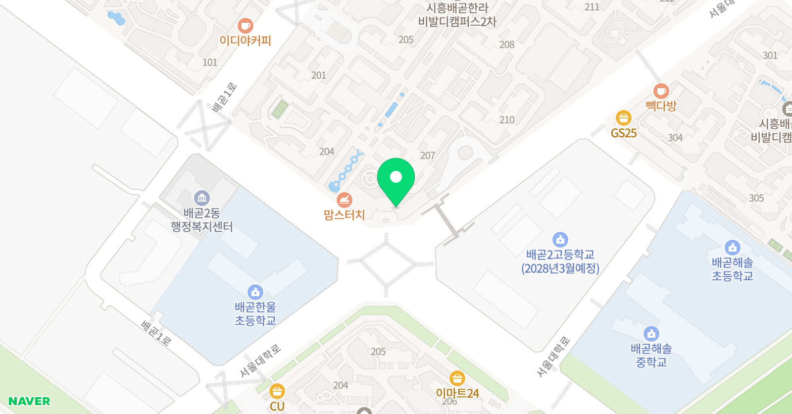 꿈드림 피아노교습소 위치