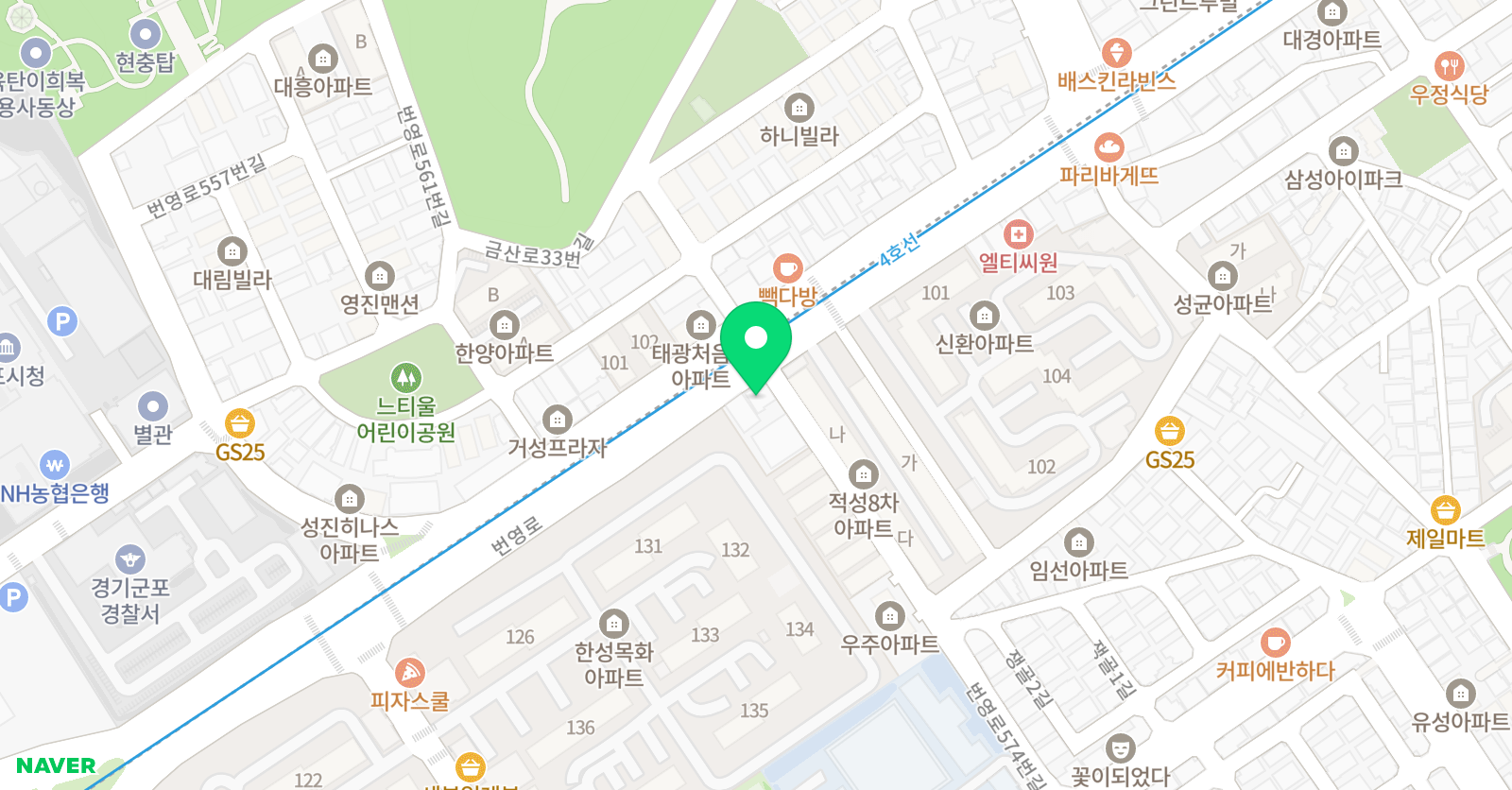 스마트해법영어 맹쌤 영어학원 위치