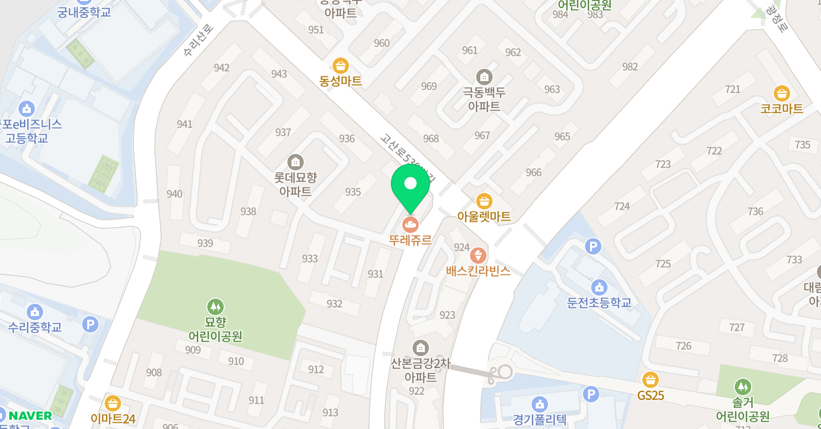 미술공간 미술교습소 위치