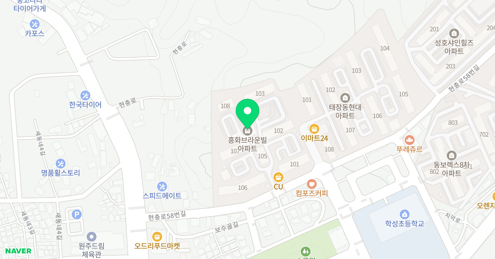 한우리 독서토론논술 원주태장동홈스쿨 위치