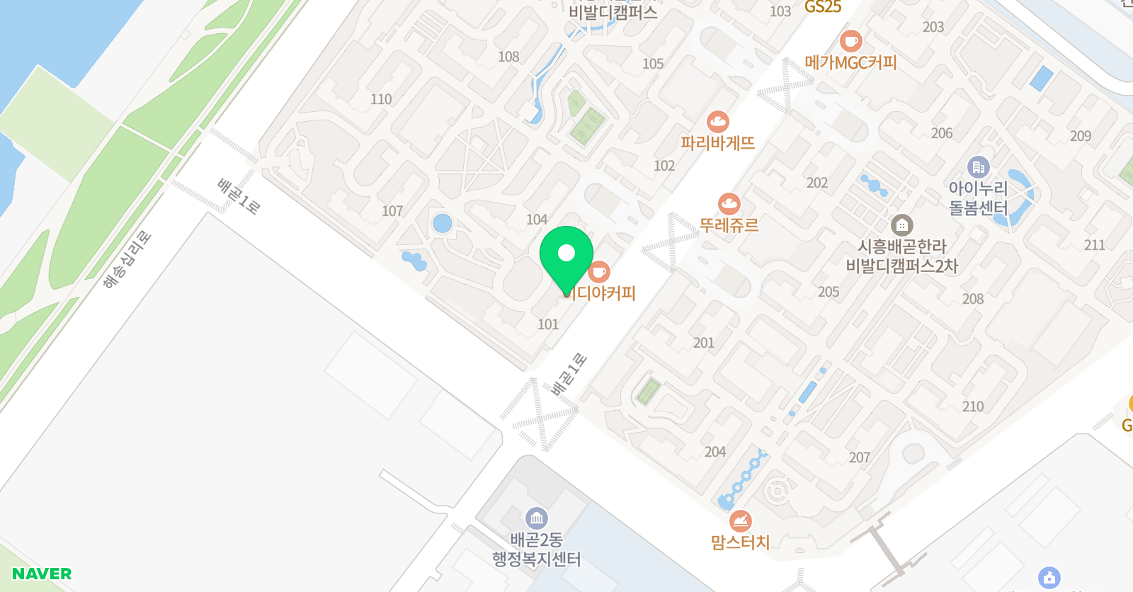 정쌤 수학코칭 위치