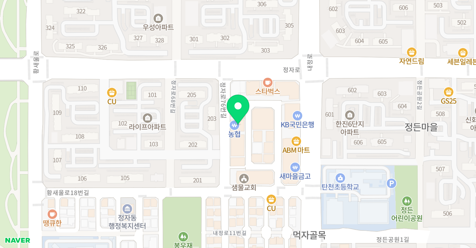 돌파 수학학원 분당관 위치