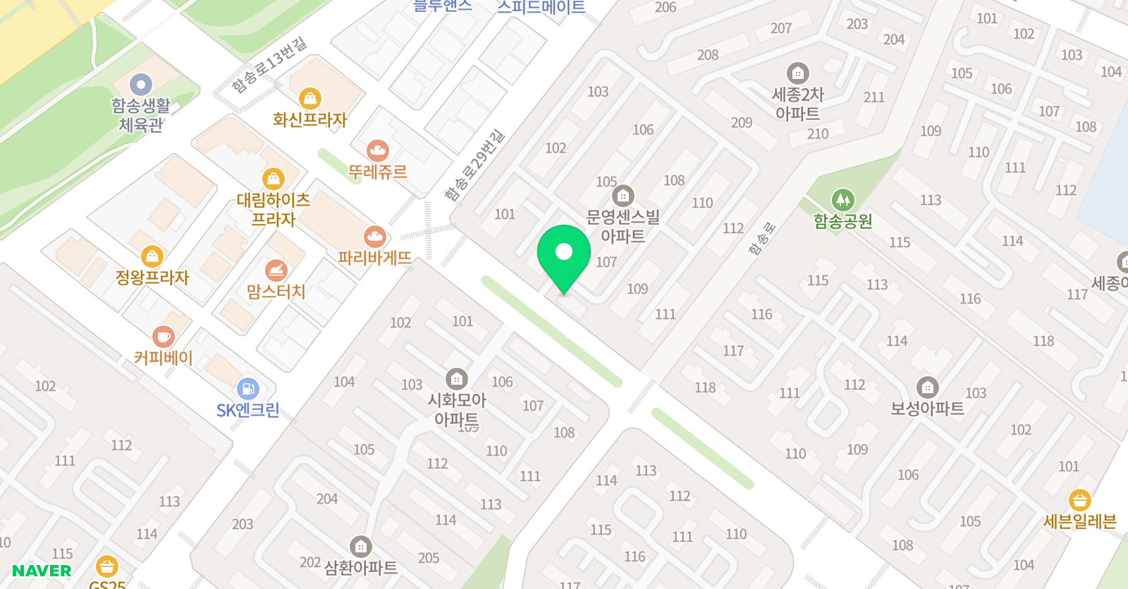 스마트해법 수학 백선생교습소 위치