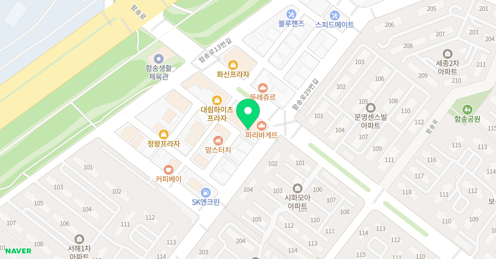 창조아카데미 입시미술 위치