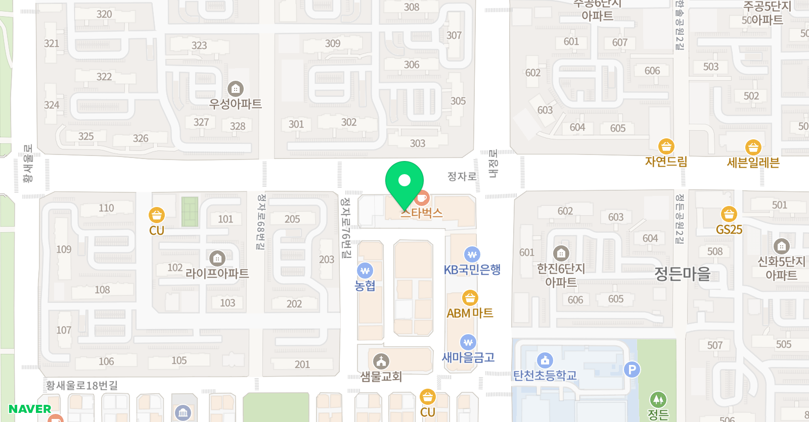 박종호 수학학원 위치