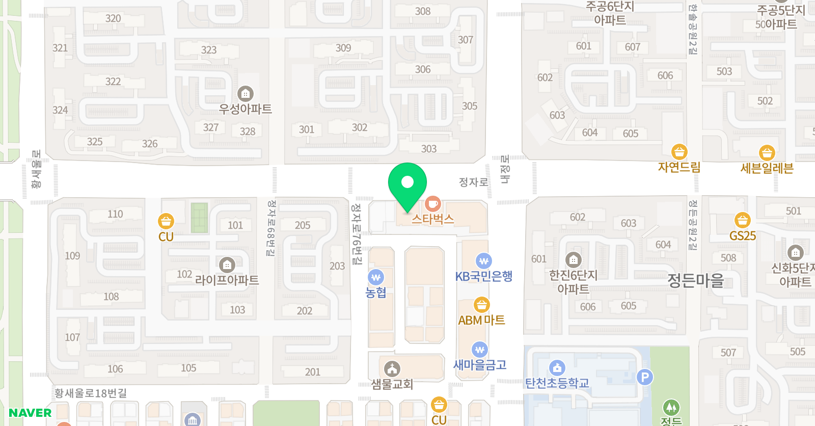 토론놀이터소피아학원 위치