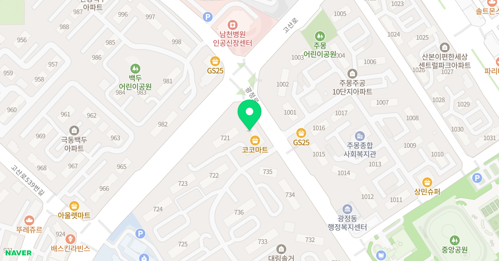 플레이팩토 M브레인교육원 위치
