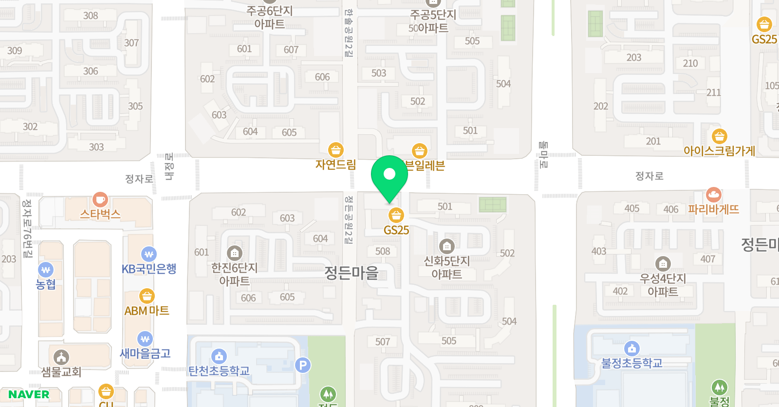 예쁜리더스브레인 위치