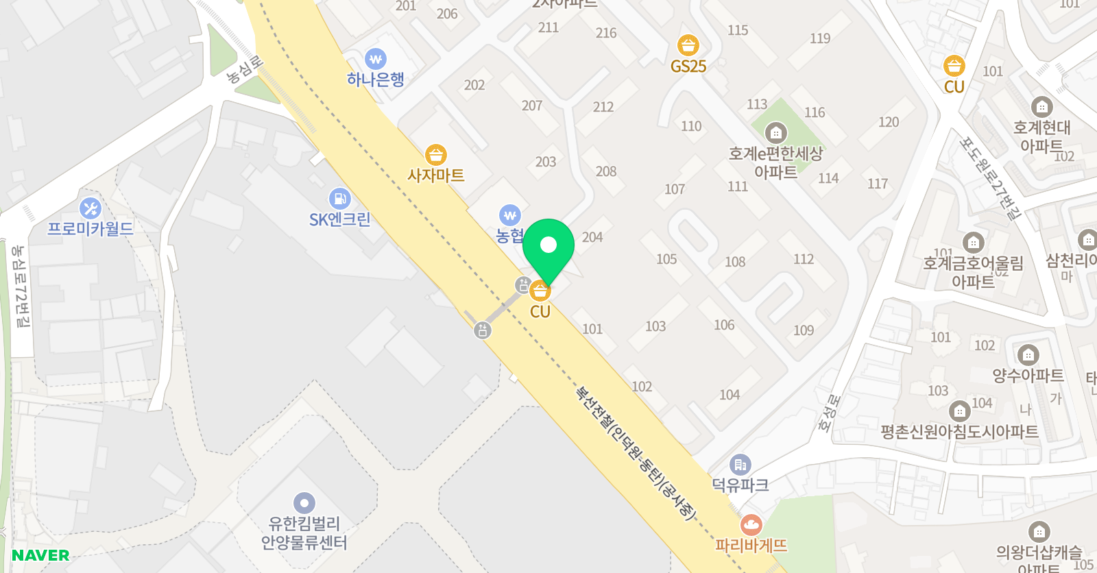 한국파워점핑줄넘기 호성초점 위치