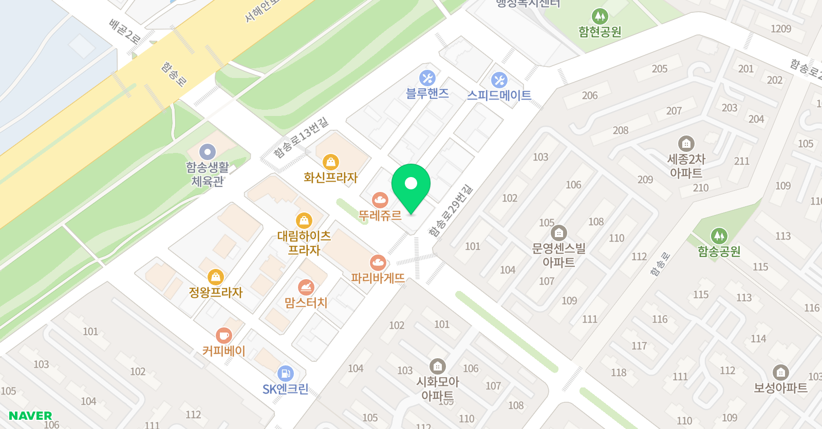 위너스 영수학원 위치