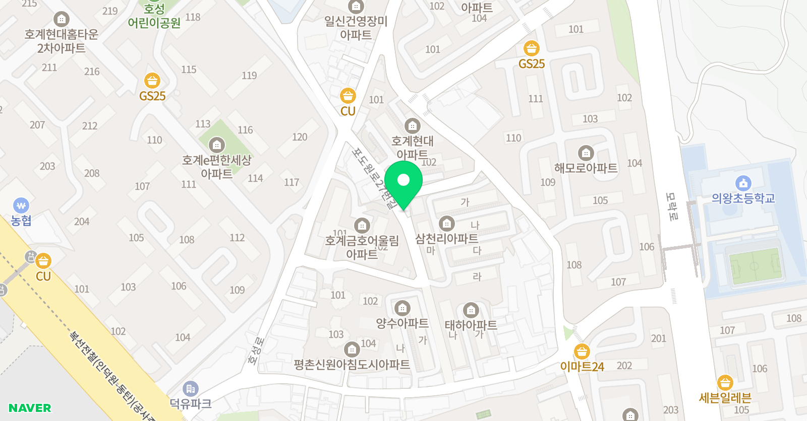e해법 수학 포도원 해법 수학교습소 위치