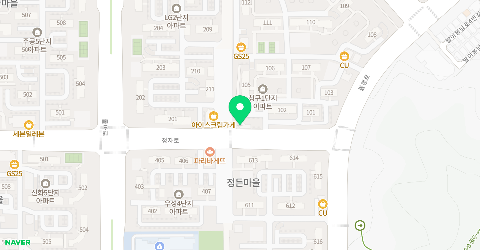 아트포이 창의미술 위치