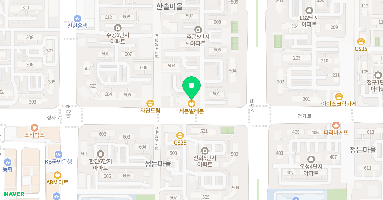 수제이 수학학원 위치