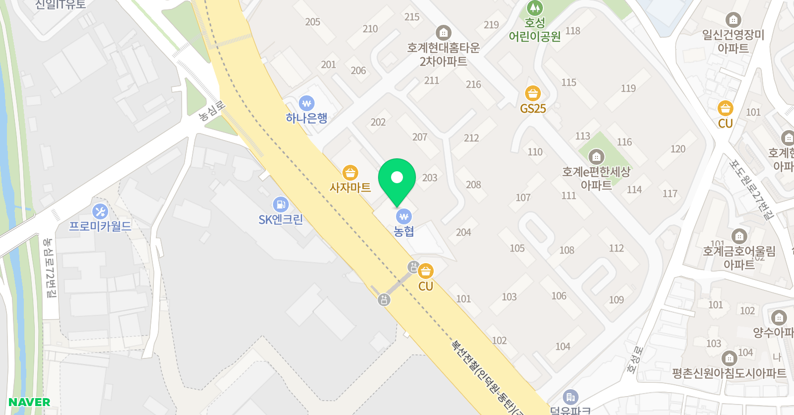 이공 수학교습소 위치