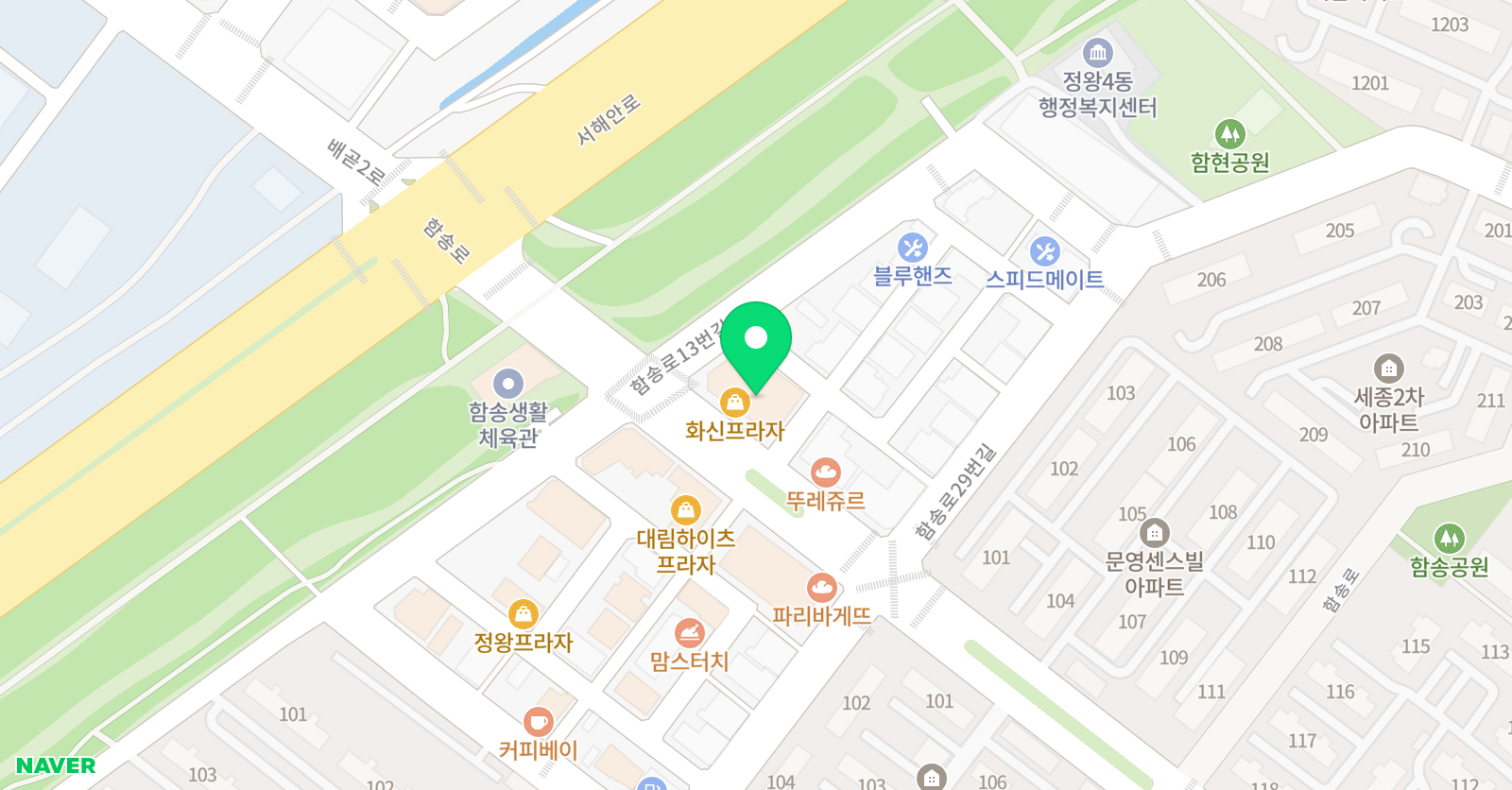 예일 학원 위치