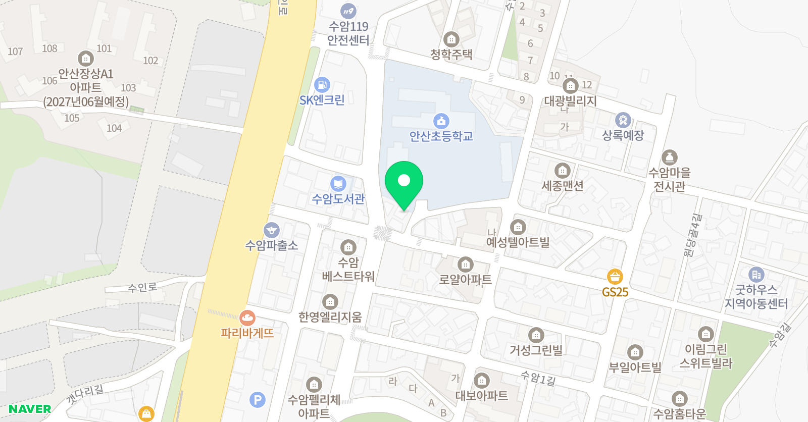 라라 음악교습소 위치