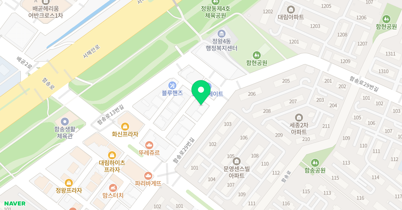 대치송곳 영어학원 위치