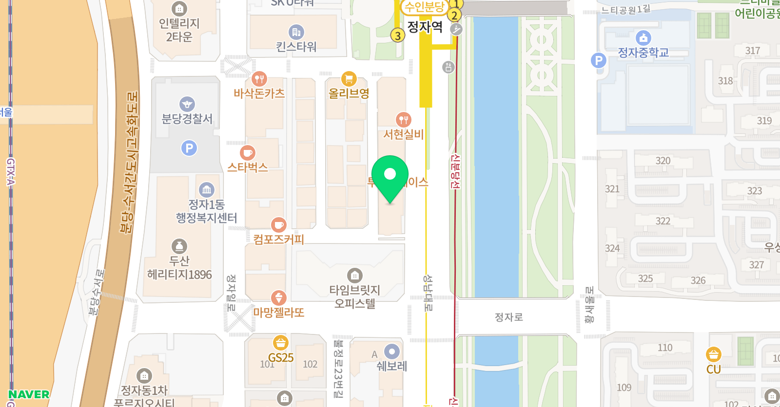 회화미술 ANL 학원 위치