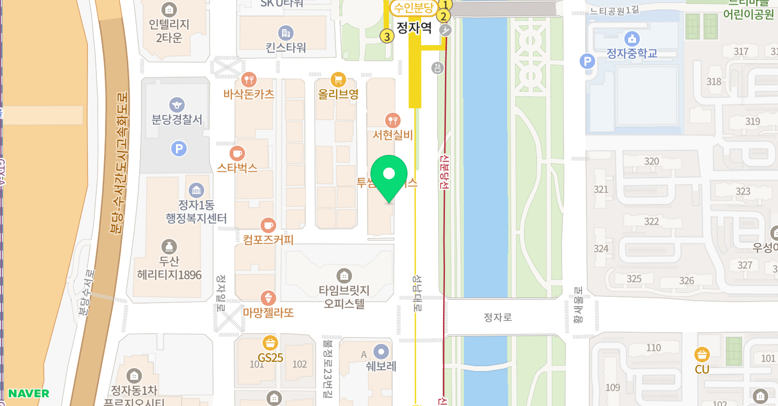 IN 미술학원 위치