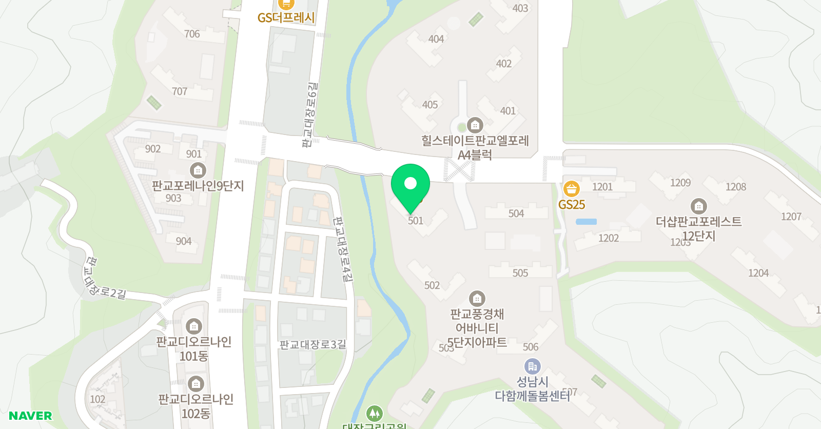 핸즈온 북영어 교습소 위치