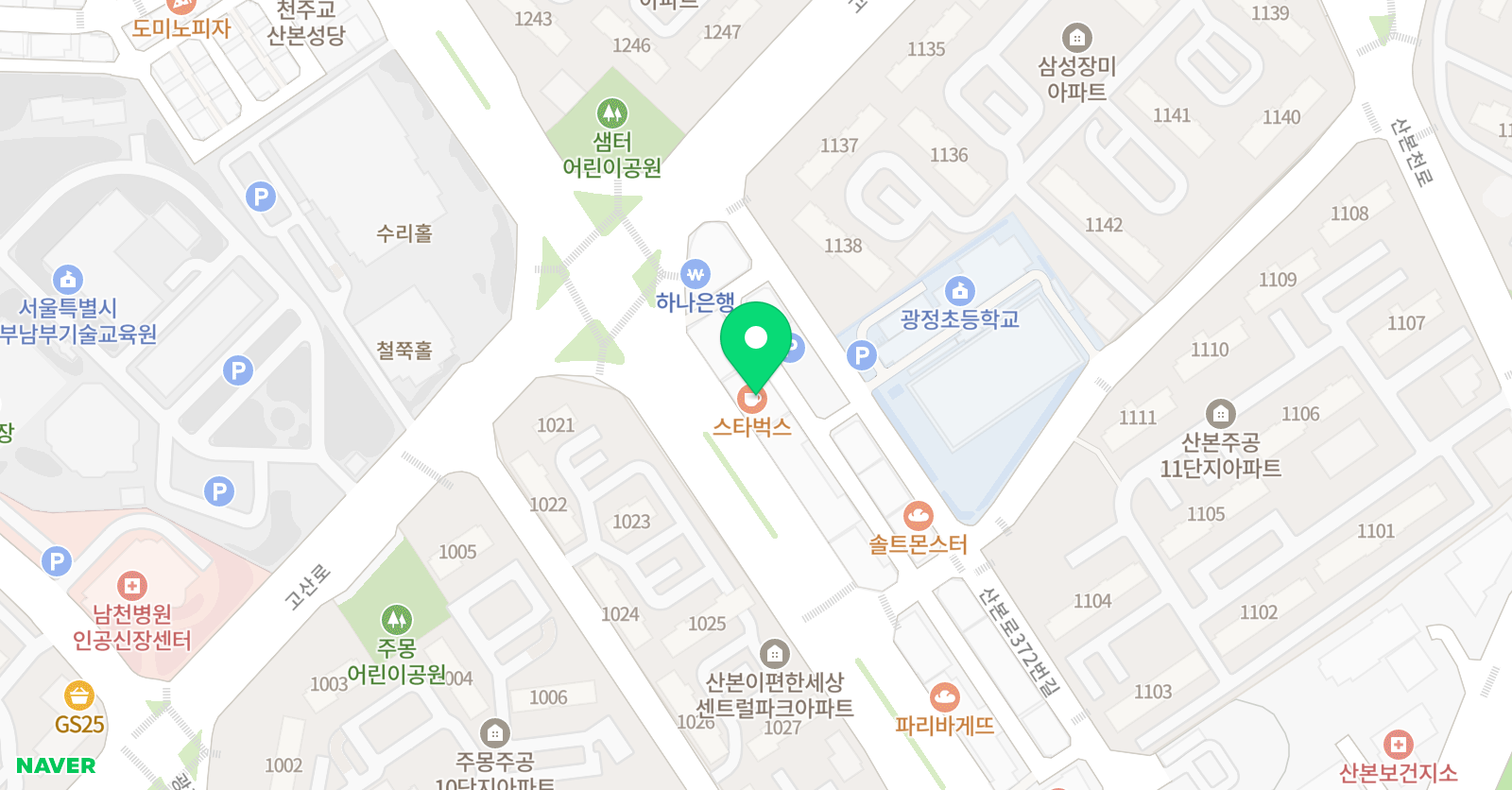 라온아띠 아뜰리에 미술교습소 위치