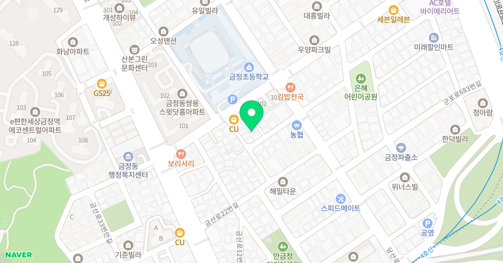모멘트 영어공부방 위치