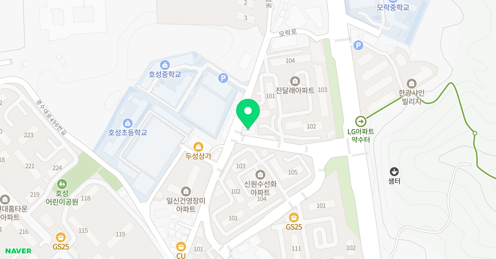 브릭스영어초중등영어교습소 위치
