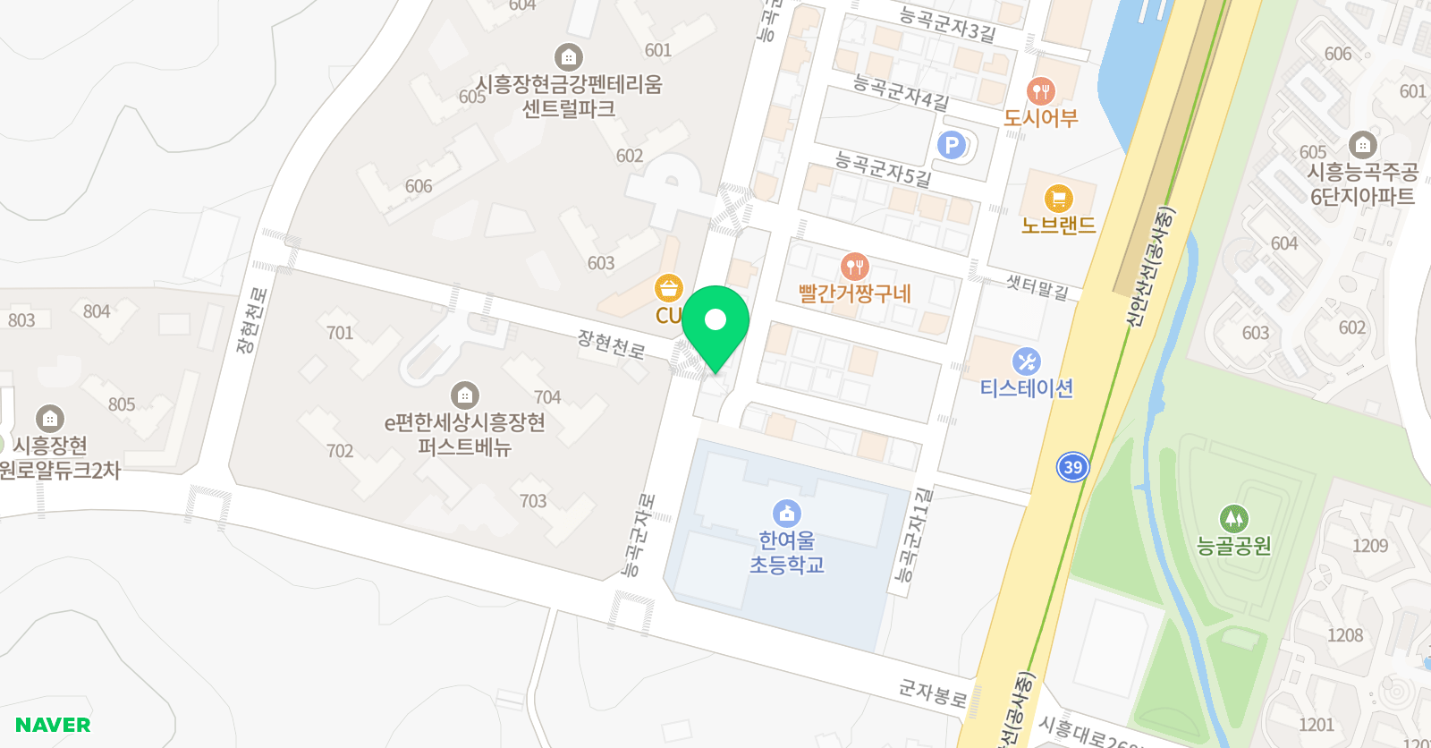 한국파워 점핑줄넘기 위치