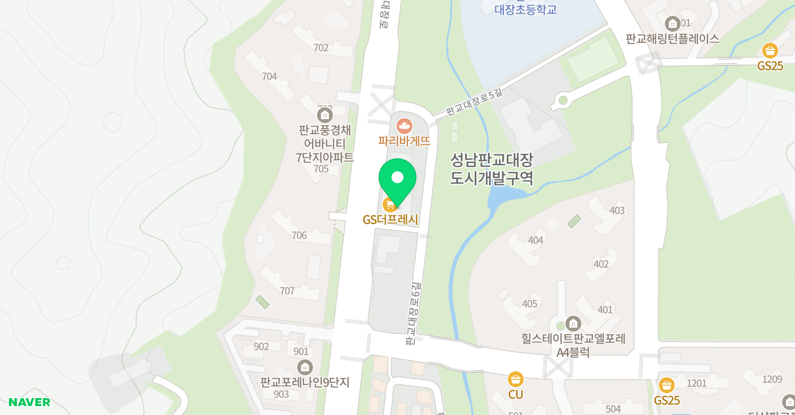 대장 이화 수학학원 위치