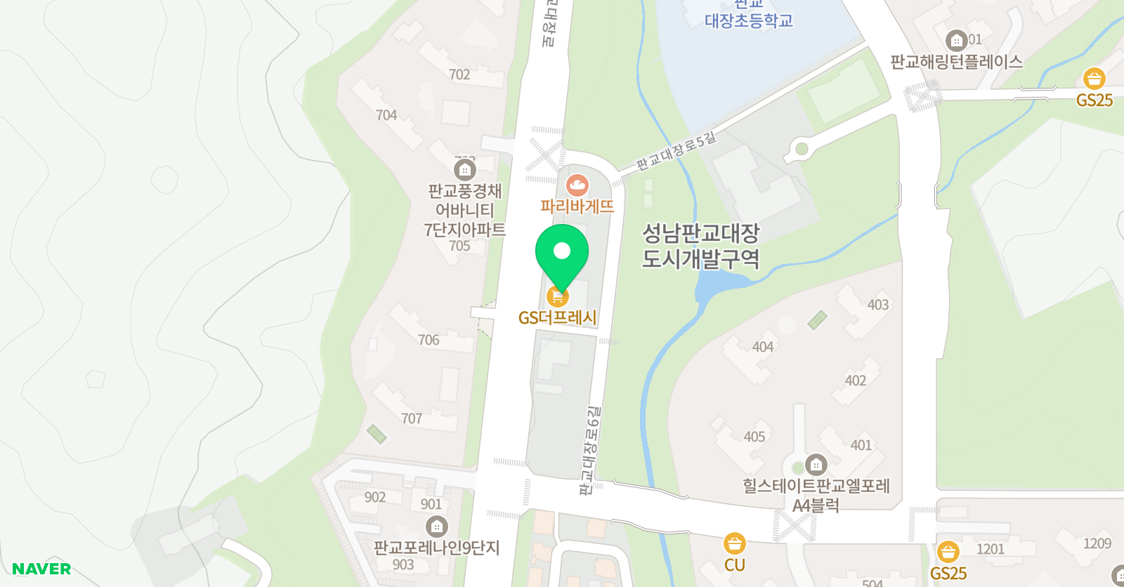 삼성영어셀레나LTS학원 위치