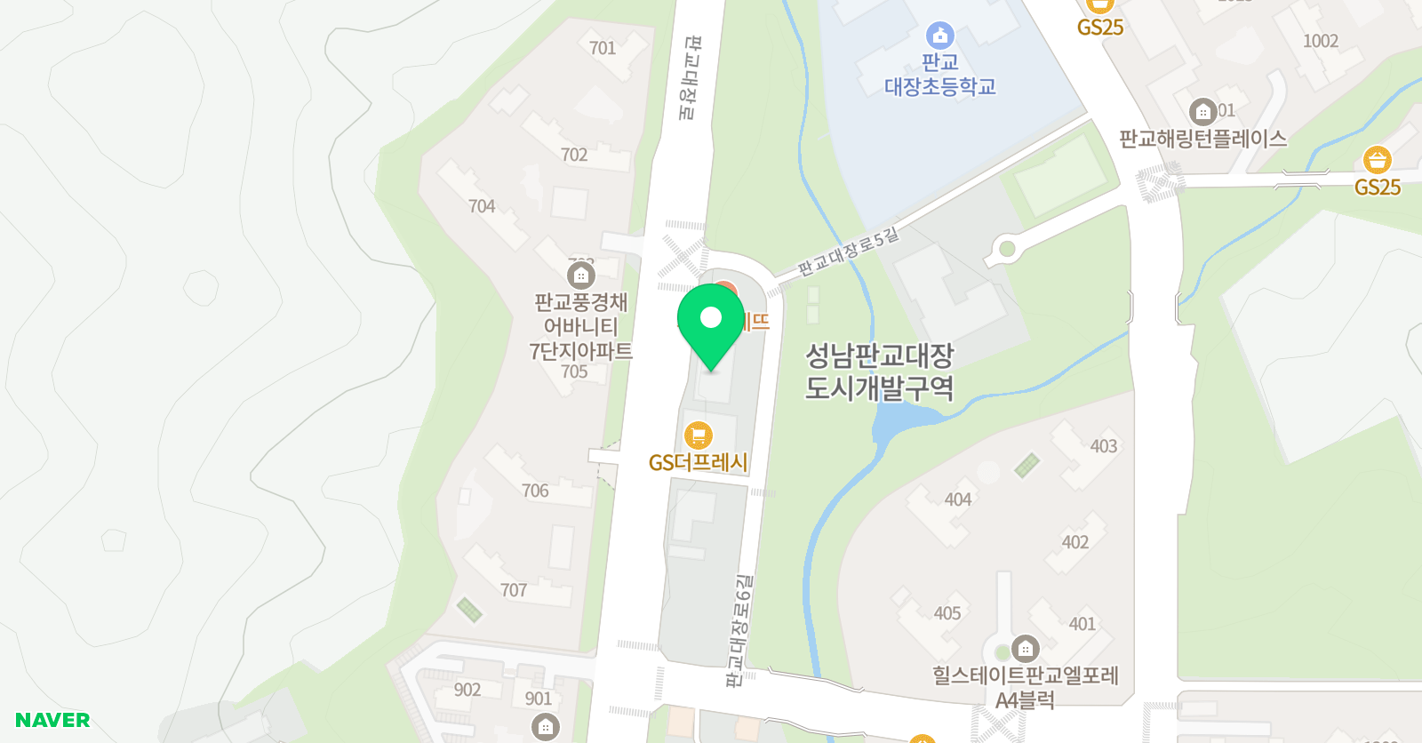 류쌤 수학 위치