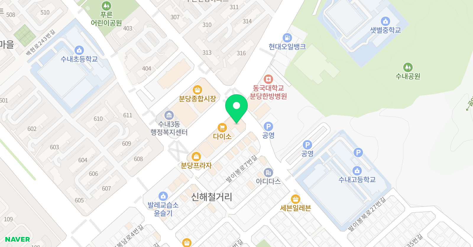 베스트원 스포츠클럽 위치