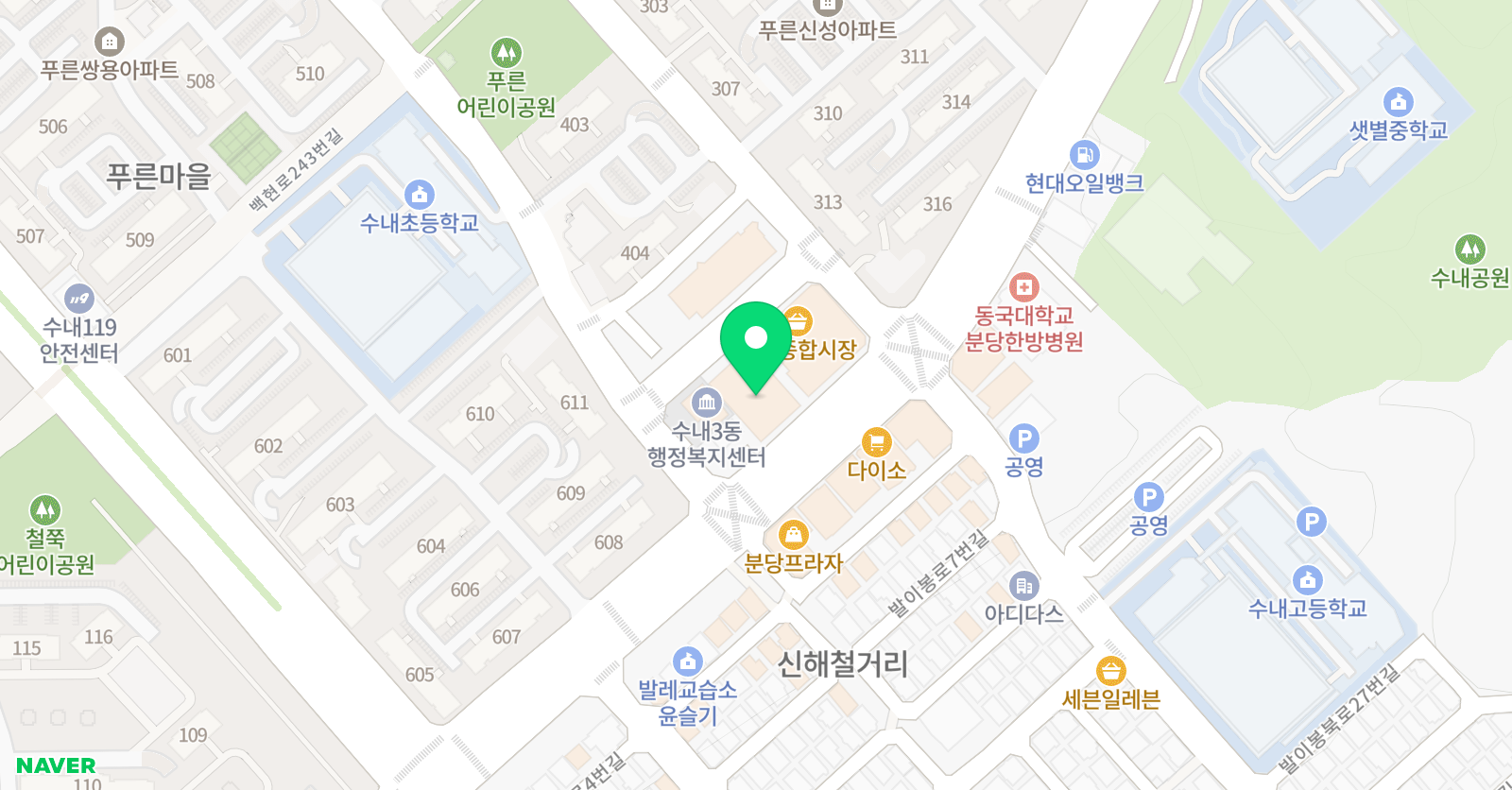 올림픽펜싱아카데미 위치