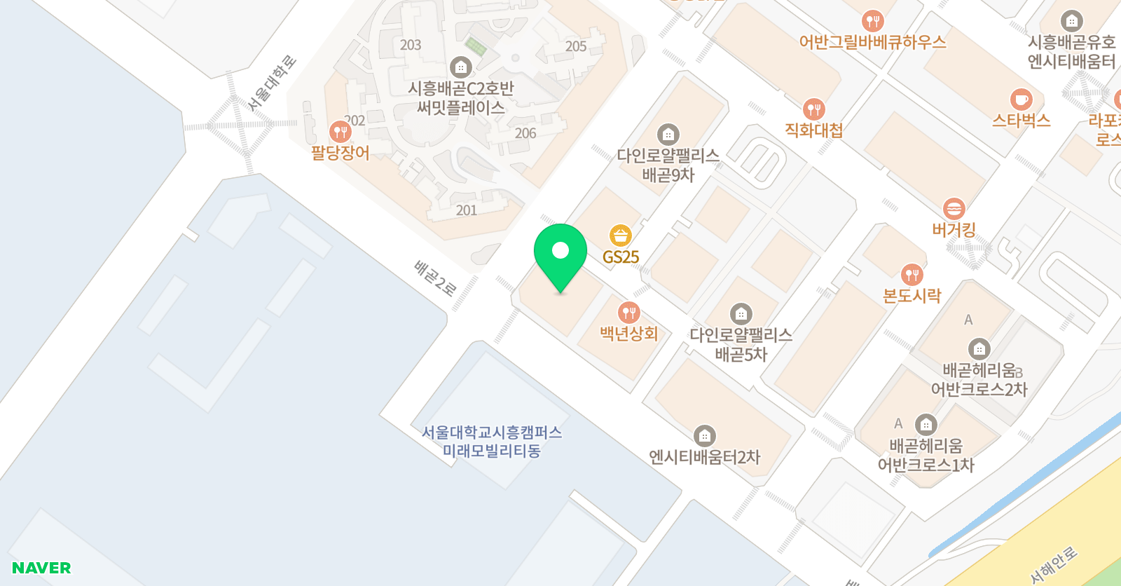 브레인피니티 학원 위치